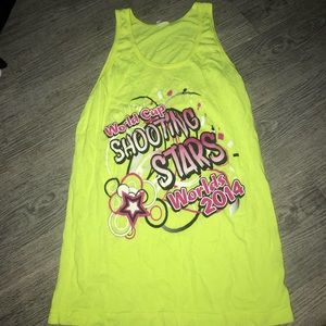 World Cup shooting stars worlds tank top